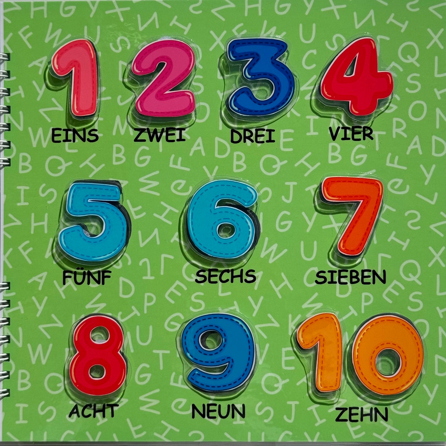 Книжка "Das Deutsche Alphabet"