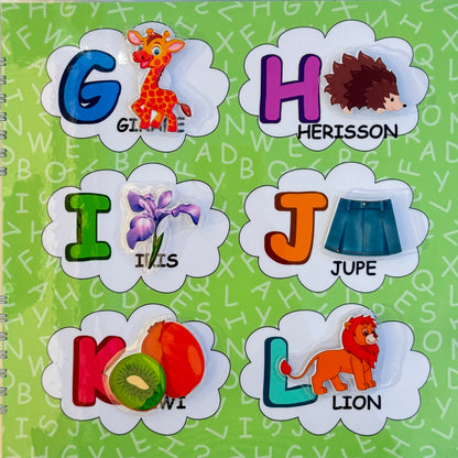 Книжка "Alphabet  francais"