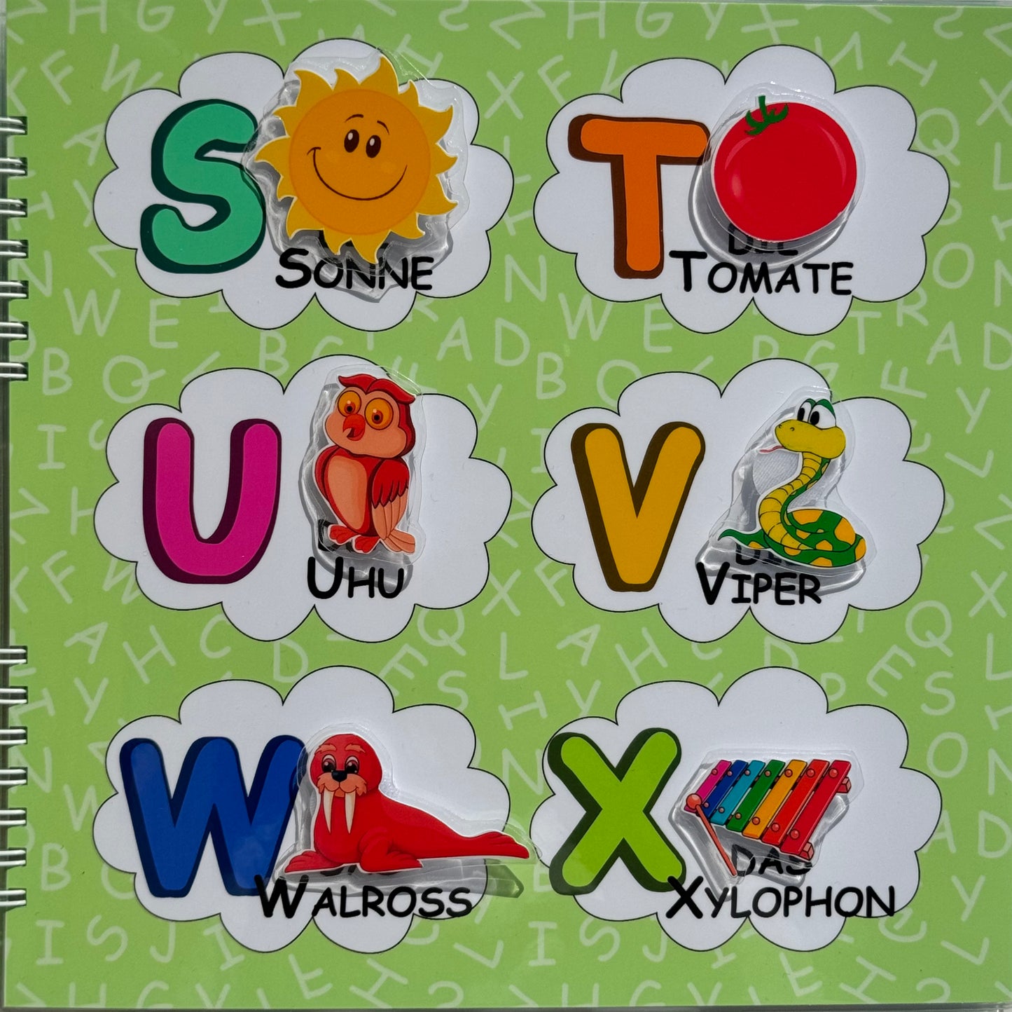 Книжка "Das Deutsche Alphabet"