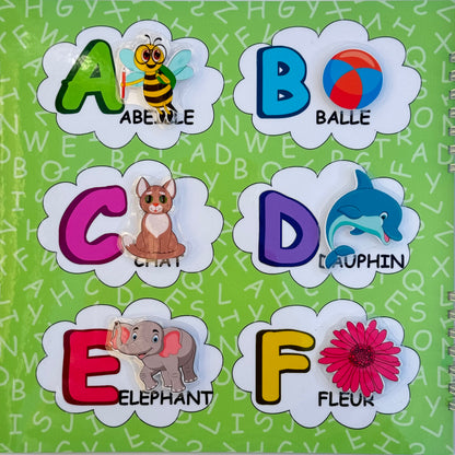 Книжка "Alphabet  francais"